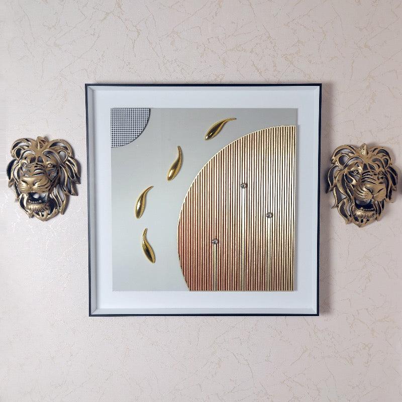 ABSTRACT THEME WALL DECOR - Smokey Cocktail